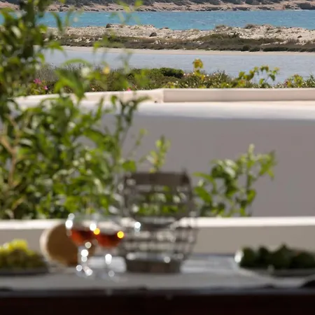 Salty 2br Sea View Naxos - Glyfada 아파트 *