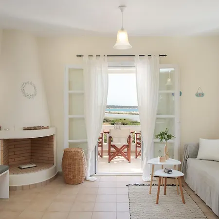 아파트 Salty 2br Sea View Naxos - Glyfada *